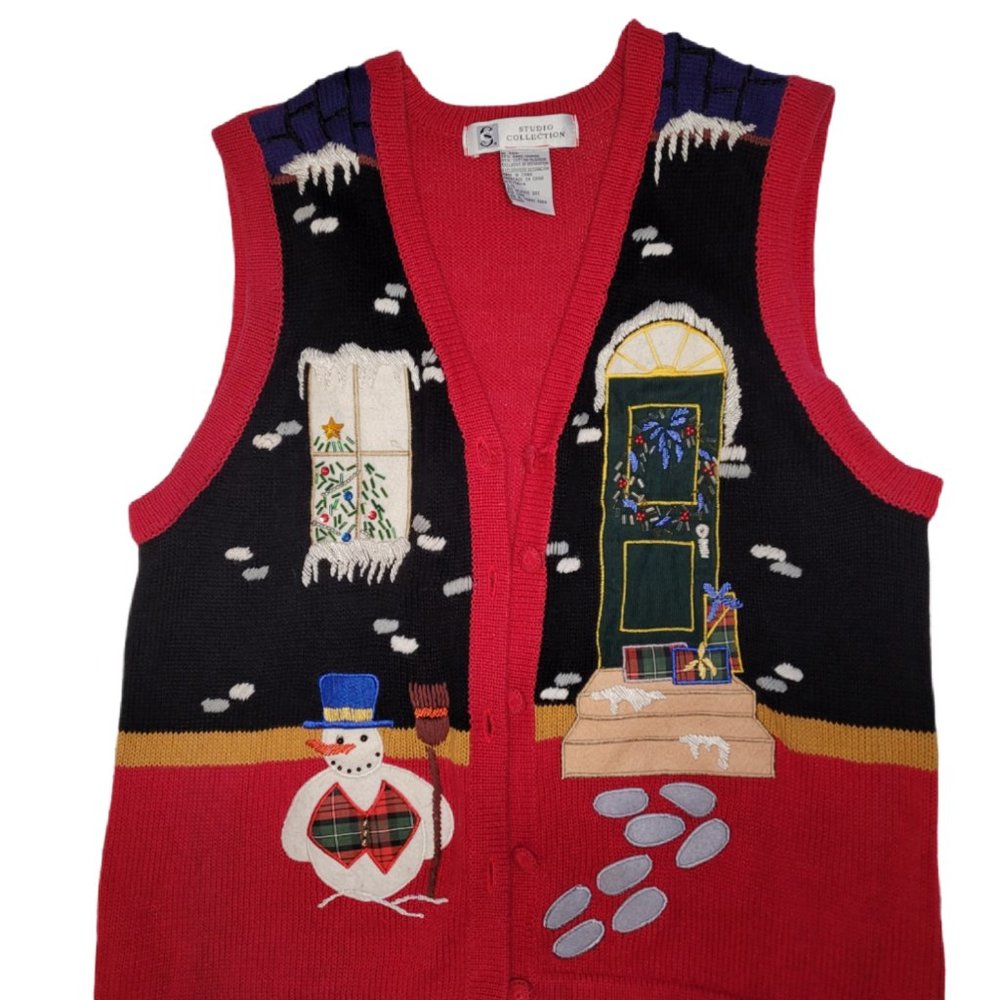 Santa Vintage Christmas Sweater